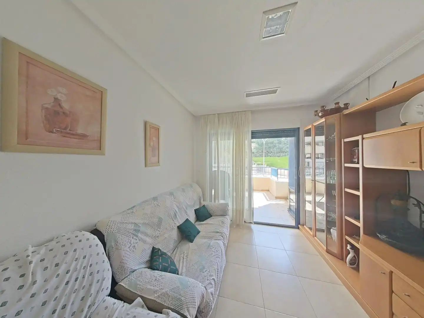 Sala de estar de Apartamento en venta en Santa Pola con Terraza, Trastero y Amueblado