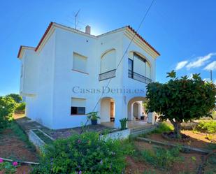 Vista exterior de Casa o xalet en venda en Dénia