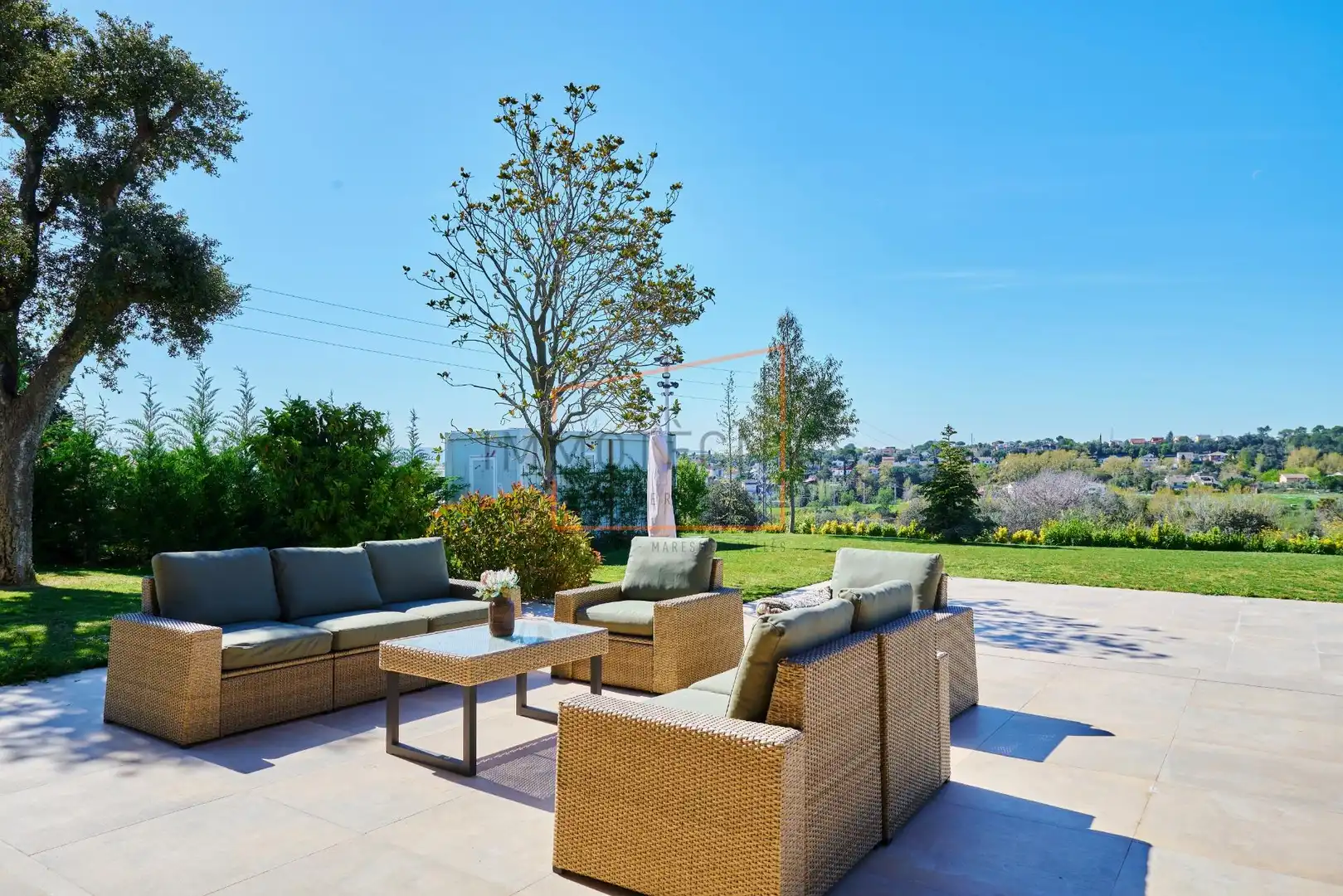 Terrassa de Casa o xalet en venda en Santa Eulàlia de Ronçana amb Aire condicionat, Jardí privat i Terrassa