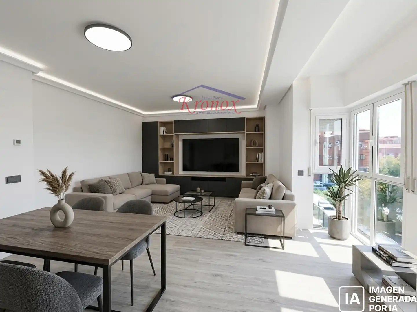 Sala d'estar de Pis en venda en Madrid amb Aire condicionat, Calefacció i Traster