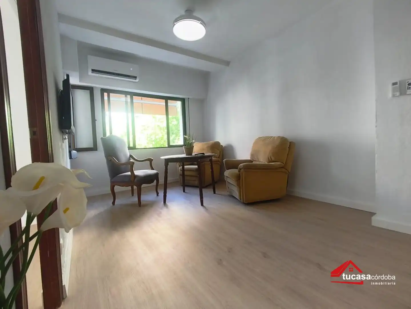 Sala d'estar de Pis en venda en Córdoba amb Aire condicionat, Calefacció i Terrassa