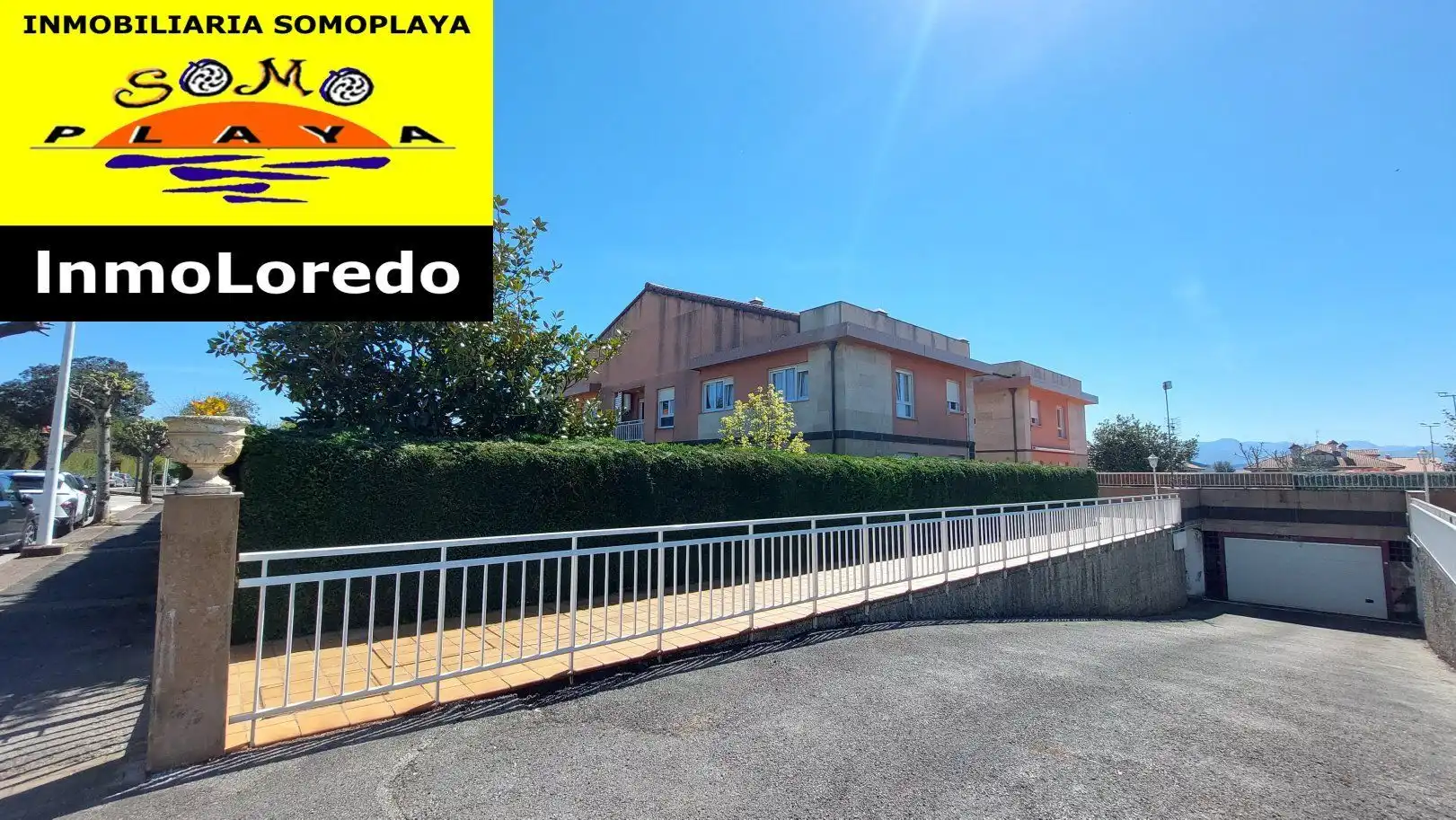 Außenansicht von Wohnung zum Verkauf in Ribamontán al Mar mit Heizung, Privatgarten und Terrasse