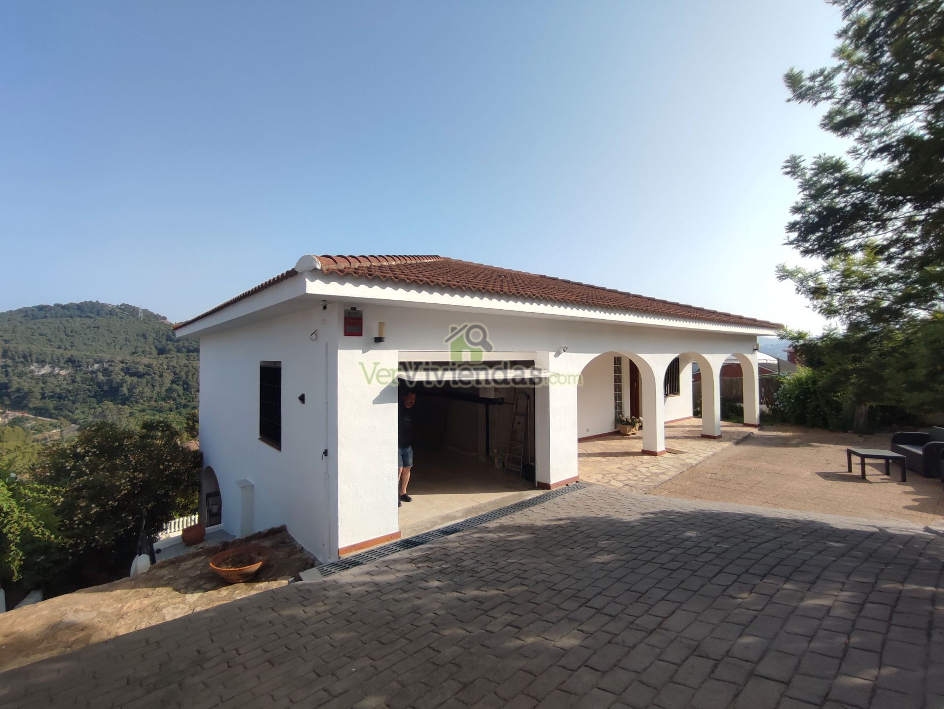 Exterior view of House or chalet for sale in Corbera de Llobregat  with Heating, Private garden and Terrace