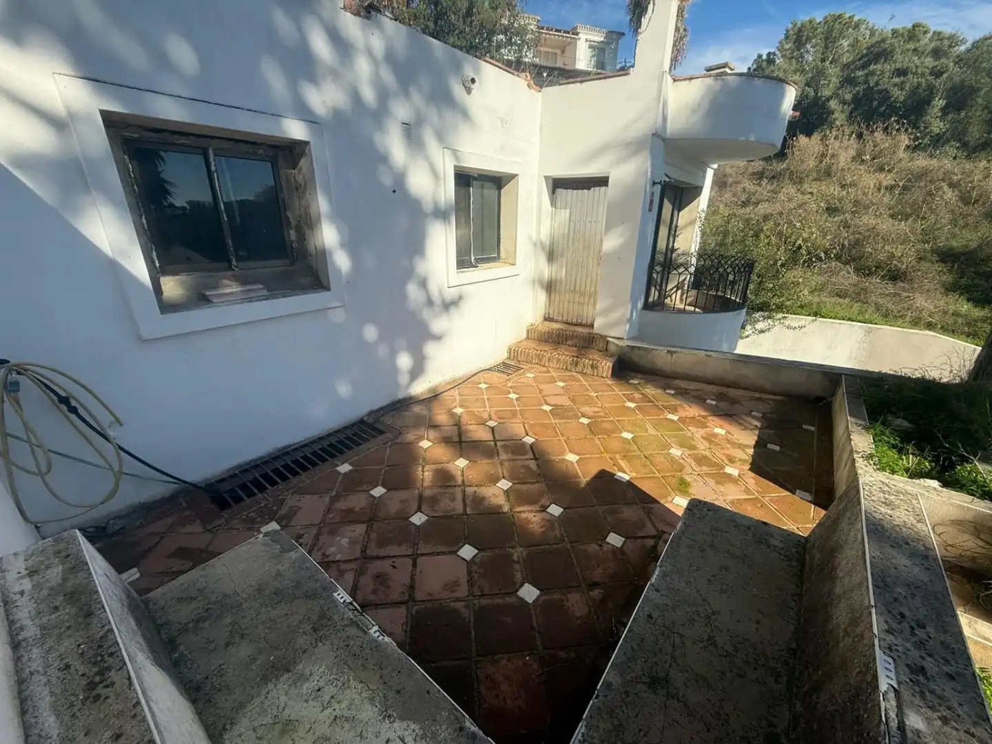 Terraza de Casa o chalet en venta en Estepona con Calefacción, Jardín privado y Terraza
