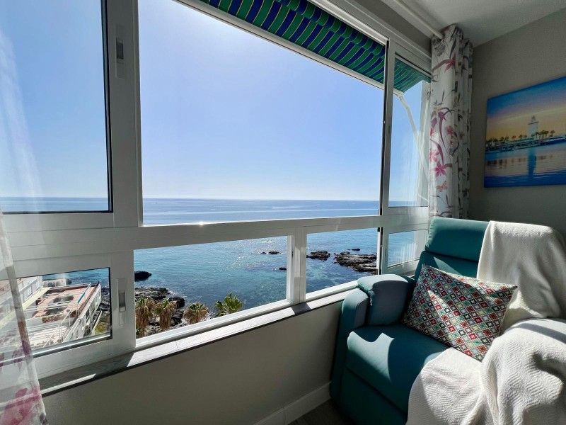 Schlafzimmer von Wohnung zum Verkauf in Benalmádena mit Klimaanlage, Terrasse und Schwimmbad