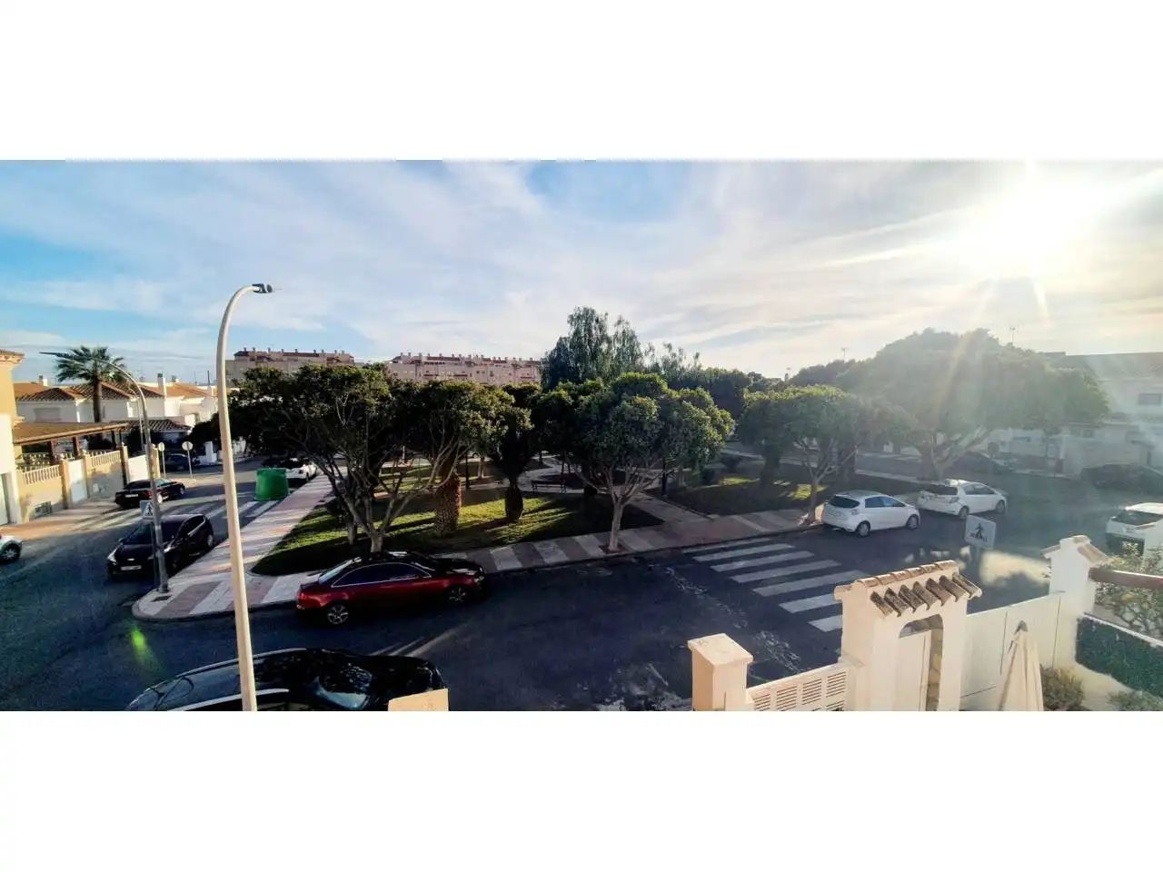 Exterior view of Detached homes for sale in Roquetas de Mar  with Air Conditioner, Heating and Private garden