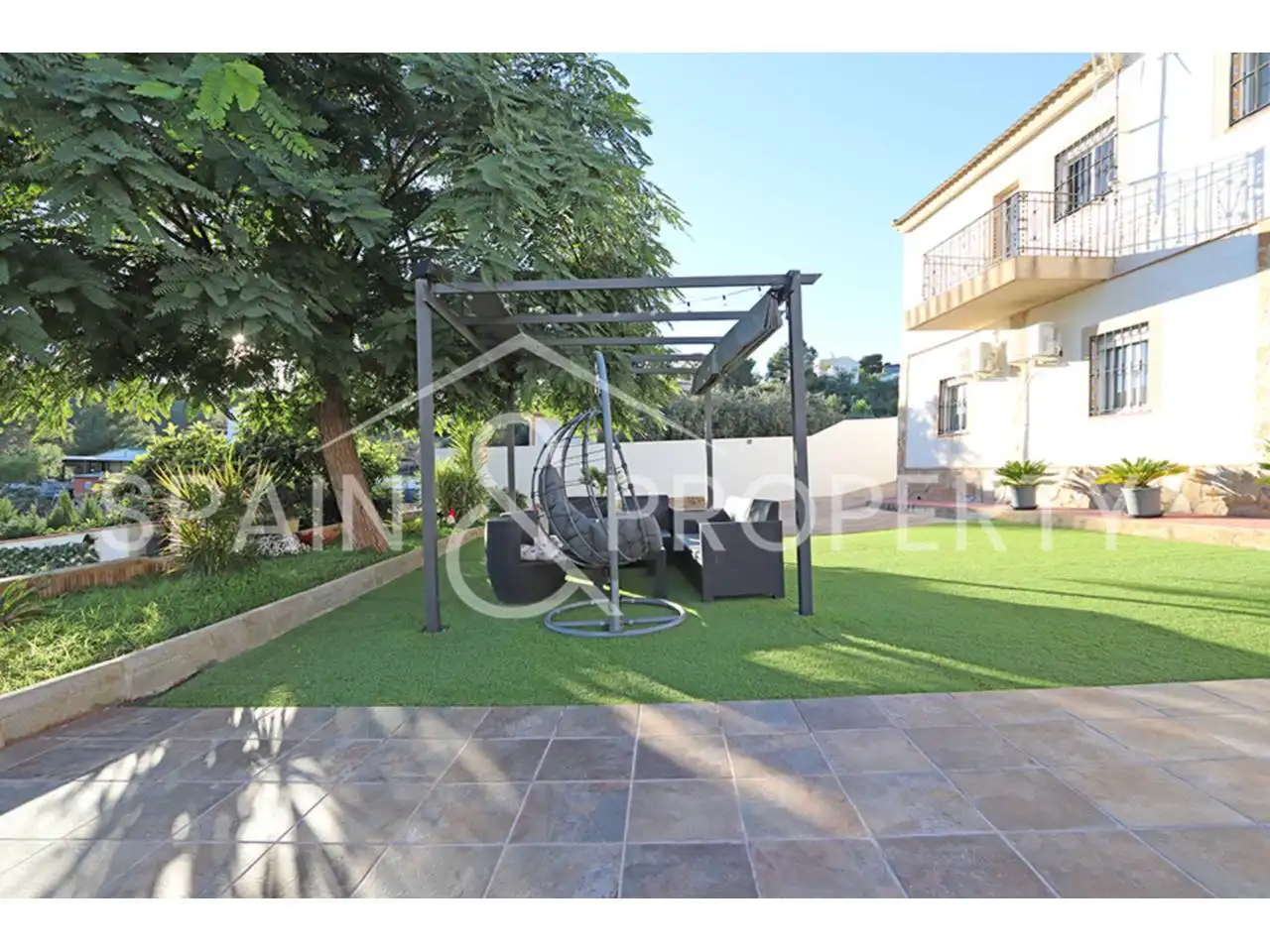 Terrassa de Casa o xalet en venda en Turís amb Aire condicionat, Jardí privat i Terrassa