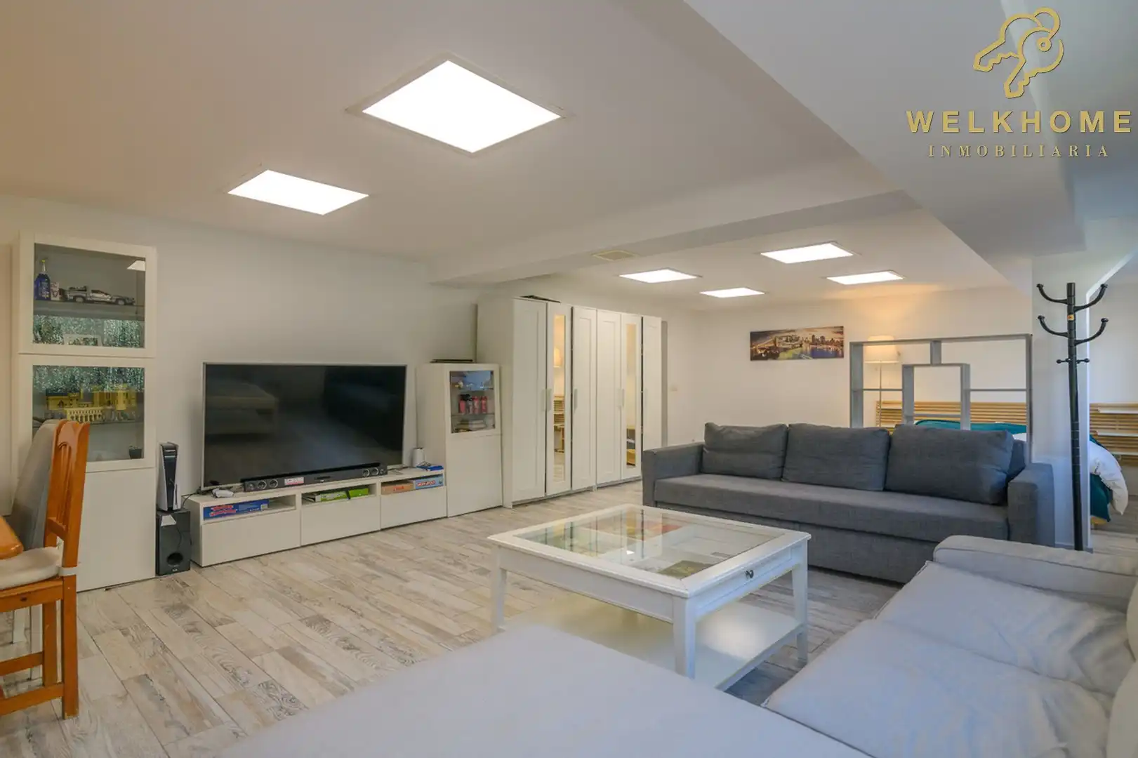 Living room of Houses for rent in Castelldefels  with Air Conditioner, Heating and Private garden