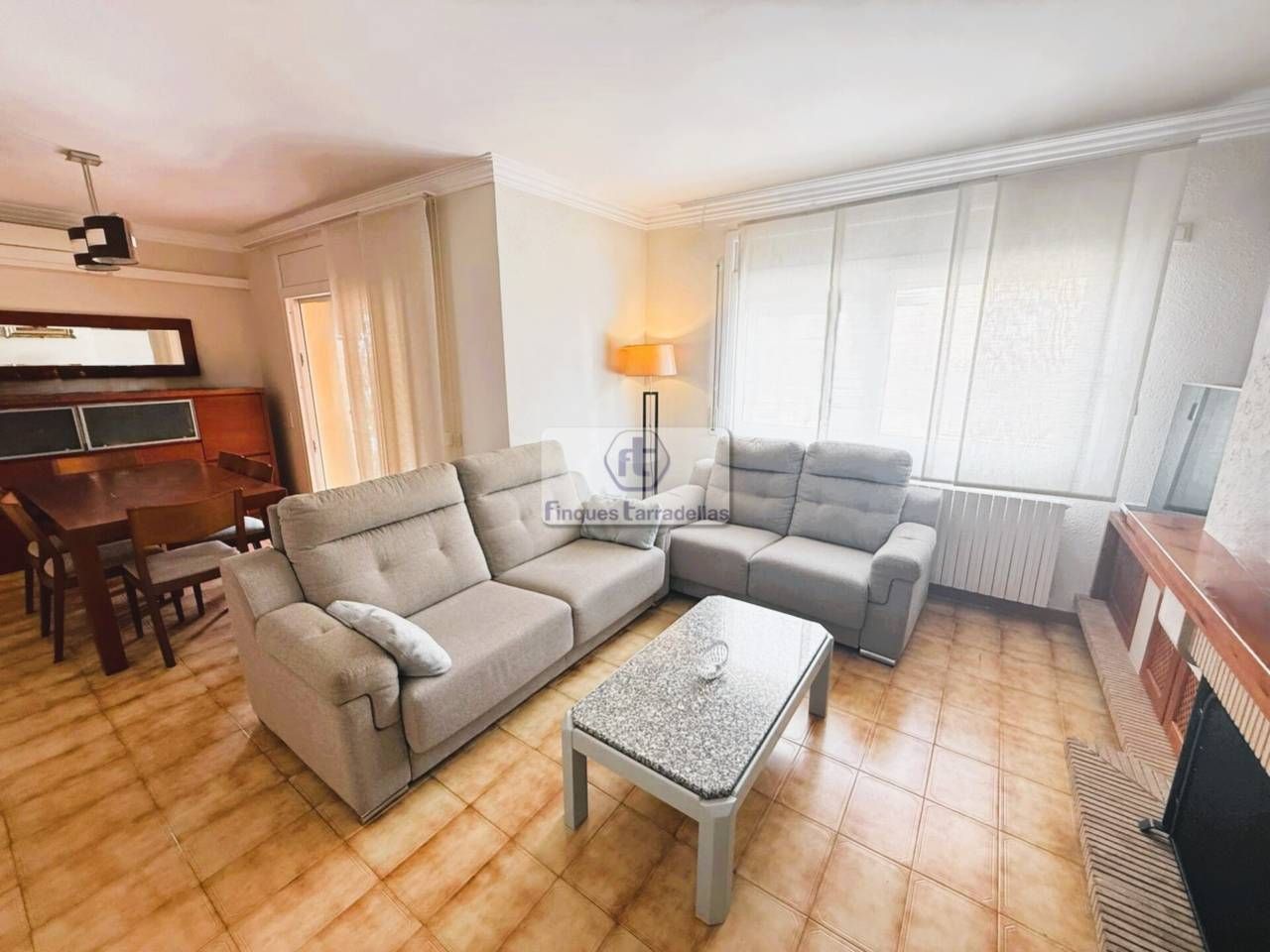 Sala d'estar de Casa adosada en venda en Blanes amb Aire condicionat, Calefacció i Terrassa