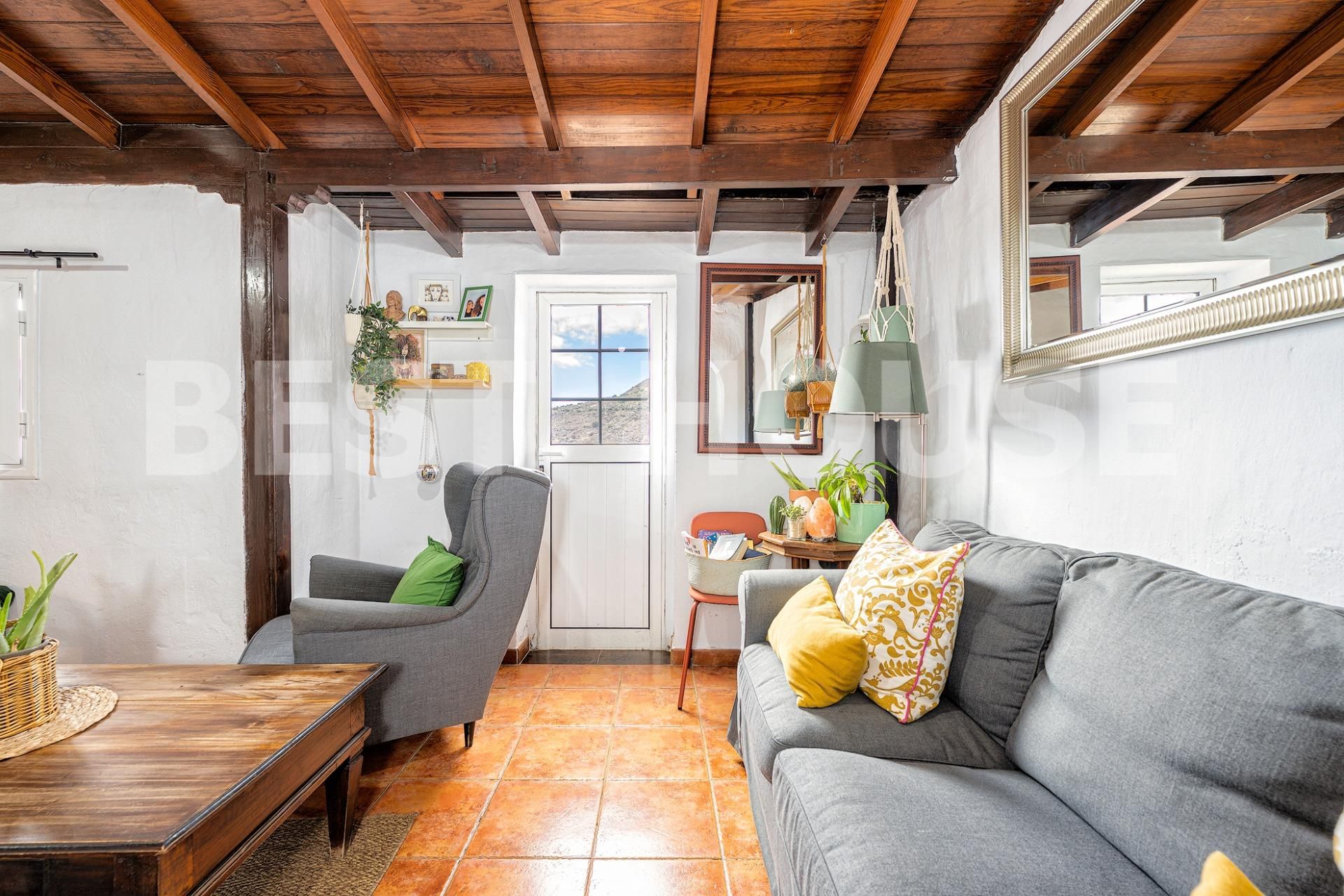 Sala d'estar de Finca rústica en venda en Telde