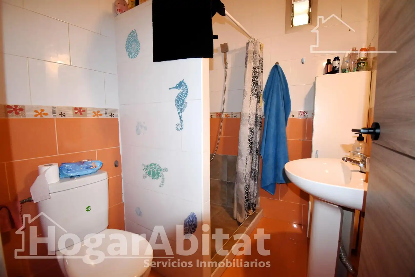 Badezimmer von Wohnung zum Verkauf in Alzira mit Klimaanlage, Heizung und Terrasse