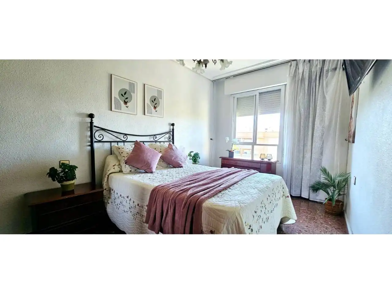 Bedroom of Flat for sale in Casco Urbano