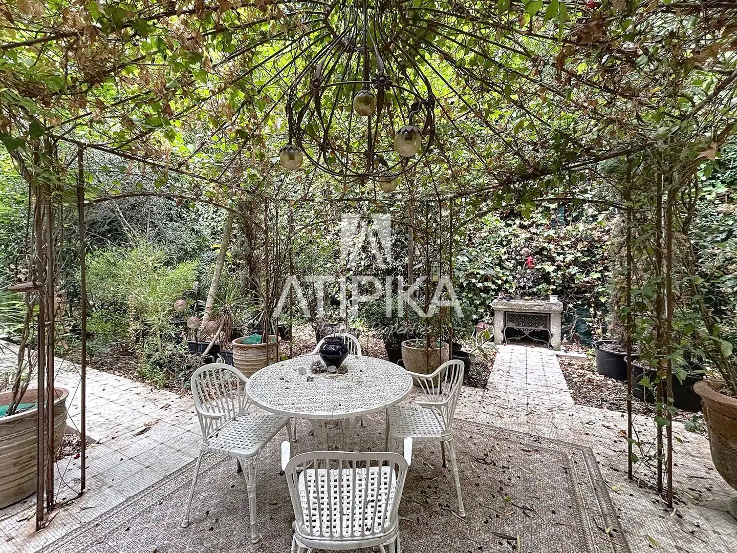 Garden of Duplexes for rent in Barcelona  with Air Conditioner, Terrace and Furnished
