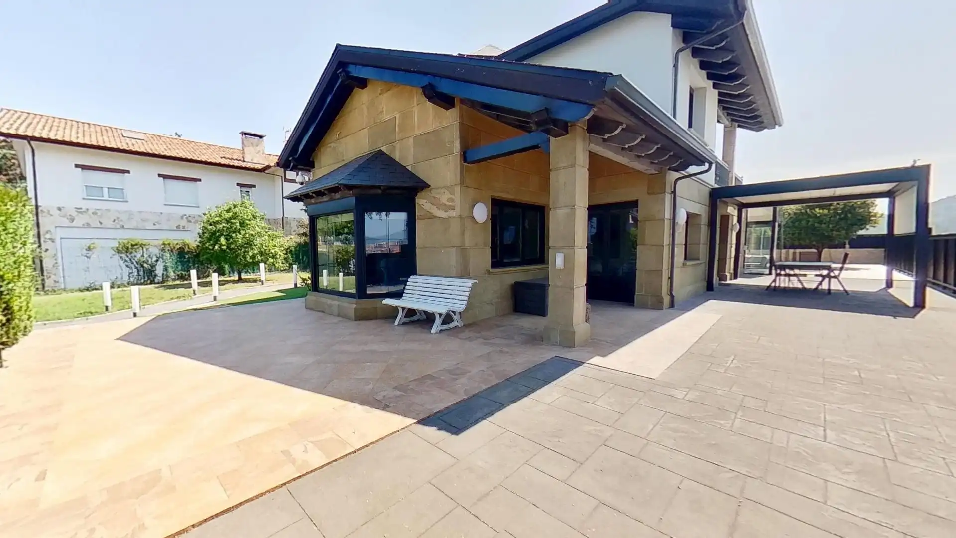 Terrassa de Casa o xalet en venda en Berango amb Calefacció, Jardí privat i Terrassa