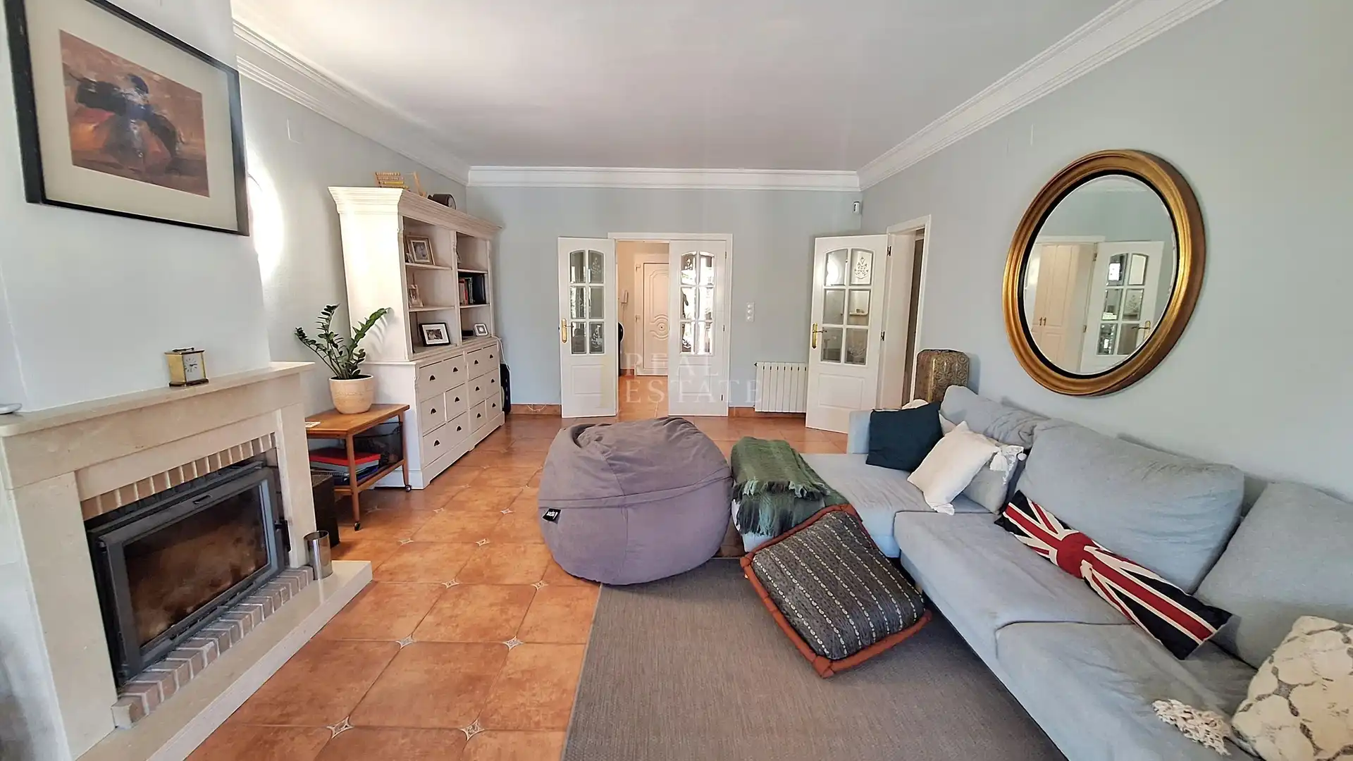 Sala de estar de Casa o chalet en venta en Dénia con Aire acondicionado, Calefacción y Terraza