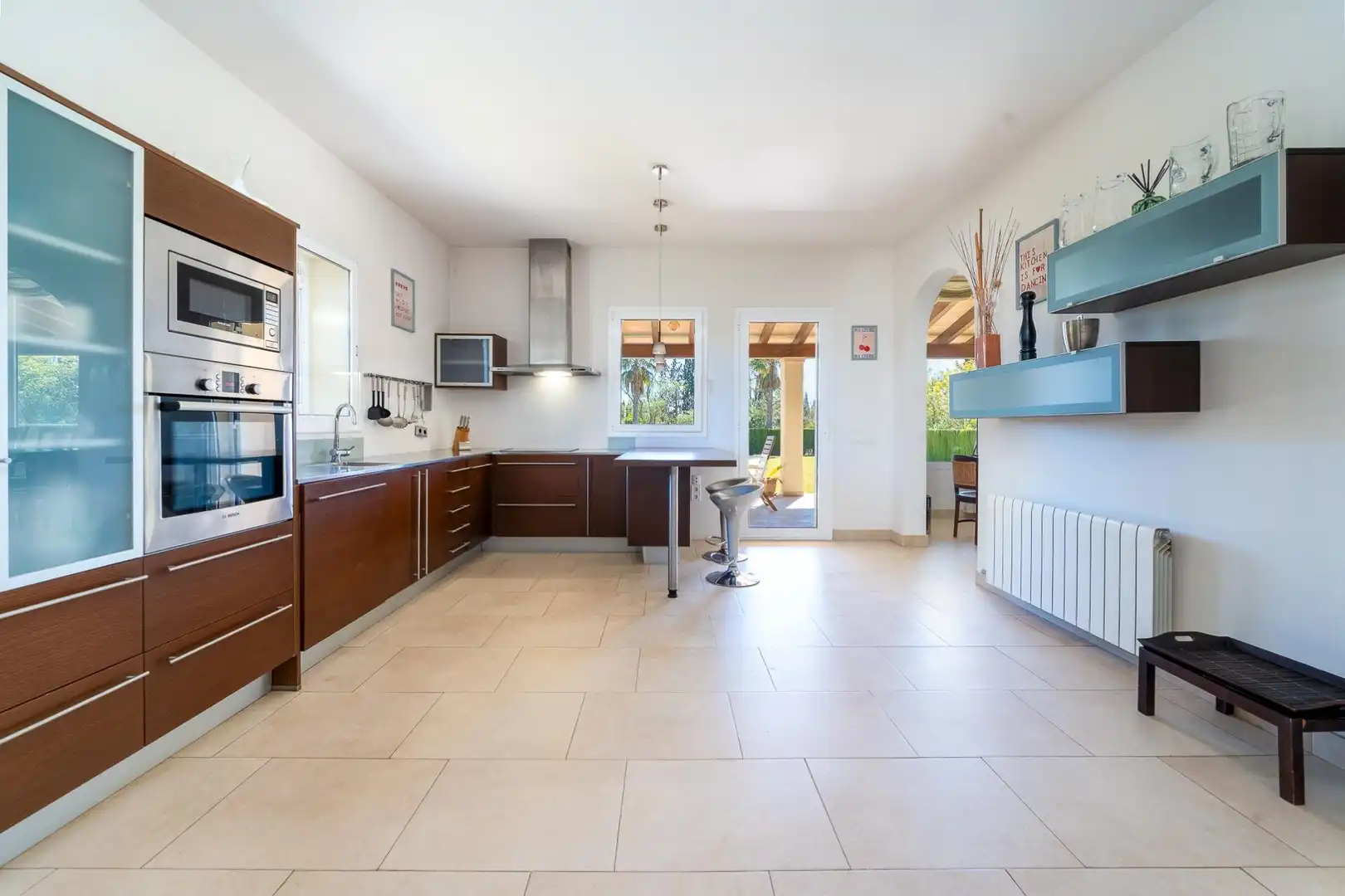 Cocina de Casa o chalet de alquiler en Binissalem con Aire acondicionado, Calefacción y Jardín privado