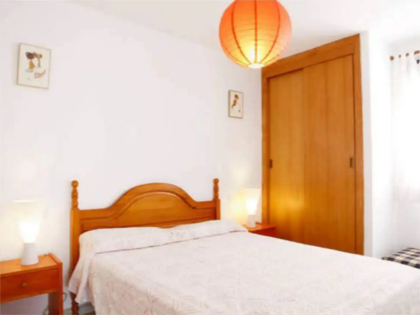 Schlafzimmer von Wohnung zur Miete in  Palma de Mallorca mit Klimaanlage