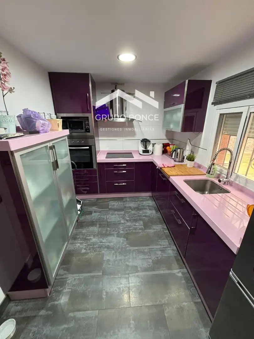 Cocina de Casa o chalet en venta en Jerez de la Frontera con Aire acondicionado, Trastero y Amueblado