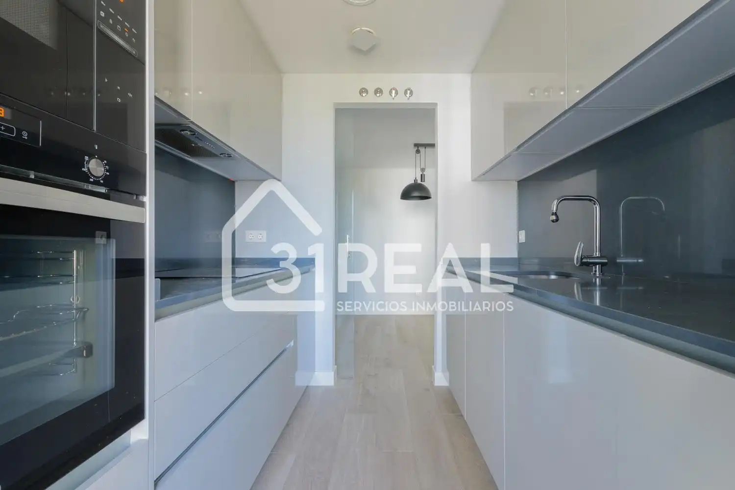 Kitchen of Flat for sale in Madrid  with Air Conditioner, Heating and Terrace