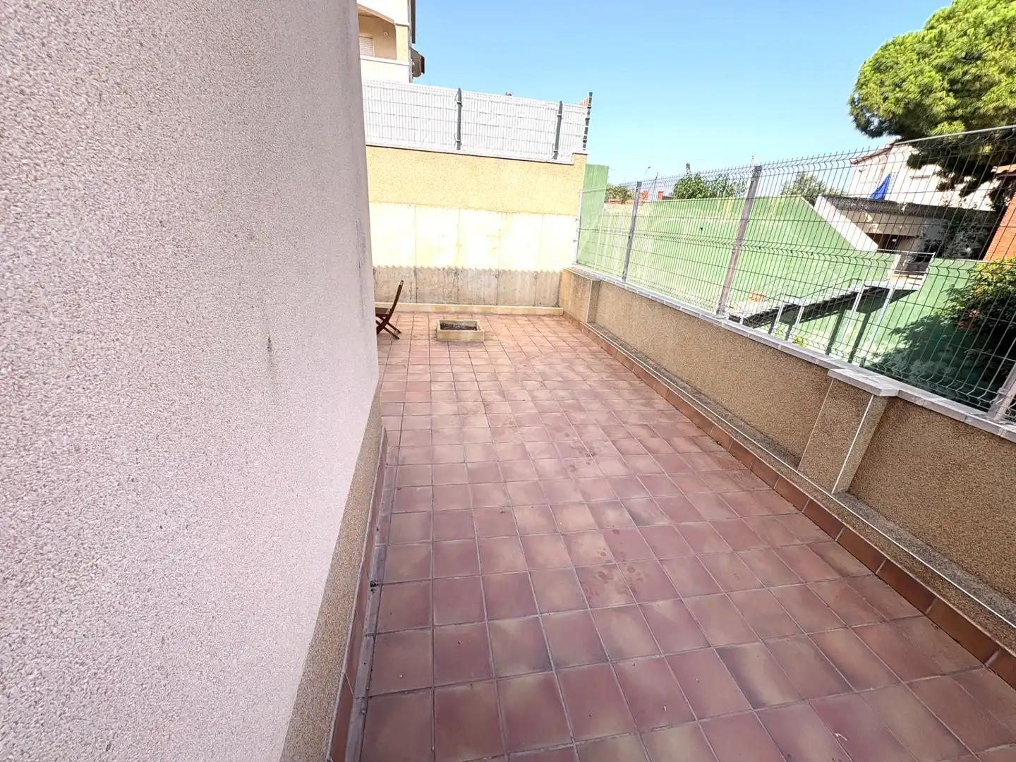 Terraza de Casa adosada en venta en La Pobla de Montornès   con Calefacción, Jardín privado y Terraza