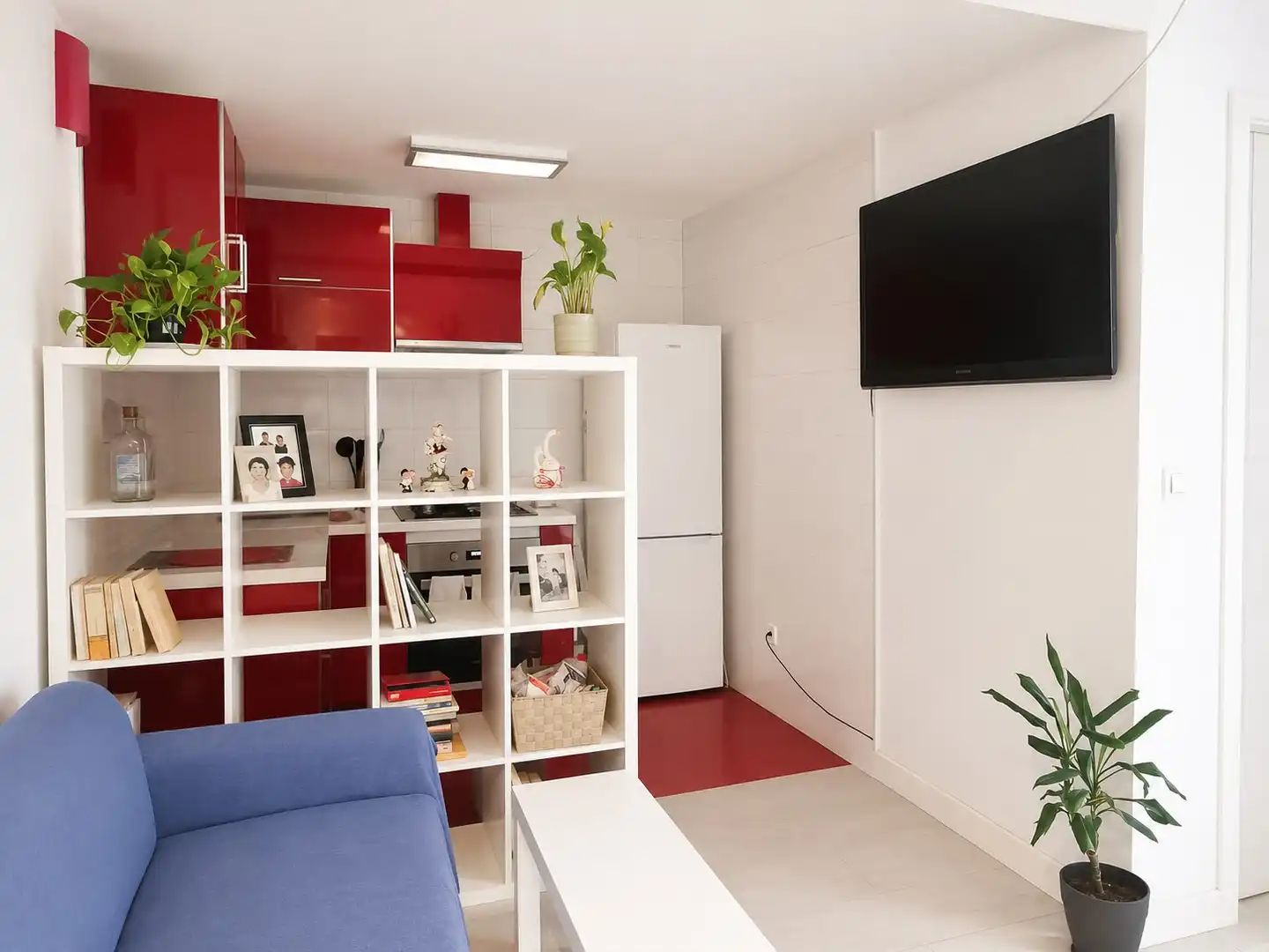 Living room of Flat for sale in Madrid  with Terrace, Oven and Washing machine