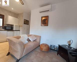 Sala d'estar de Apartament de lloguer en Benissa amb Aire condicionat i Terrassa