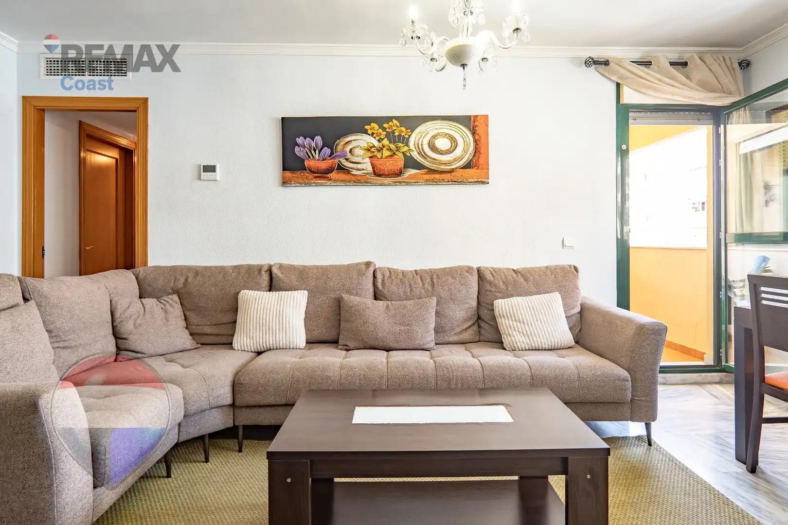 Sala de estar de Ático en venta en Málaga con Aire acondicionado y Terraza