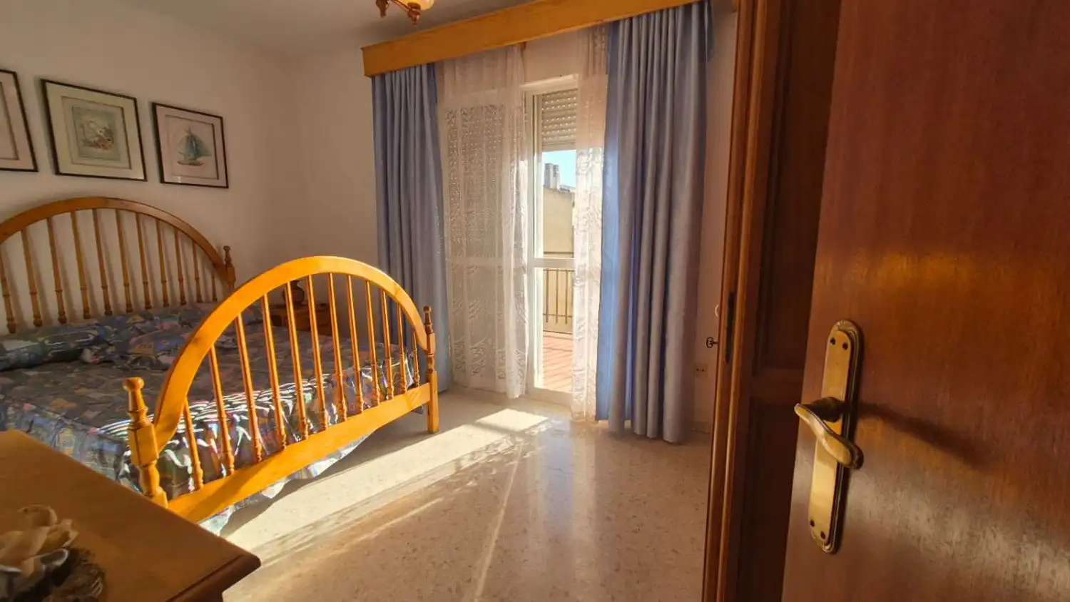 Dormitori de Casa adosada en venda en Talavera la Real amb Aire condicionat i Terrassa