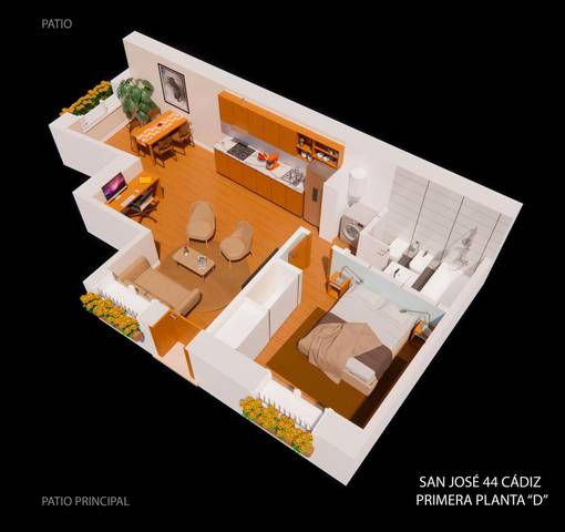 Piso en Venta en Calle San José, 44 en La Caleta - La Viña