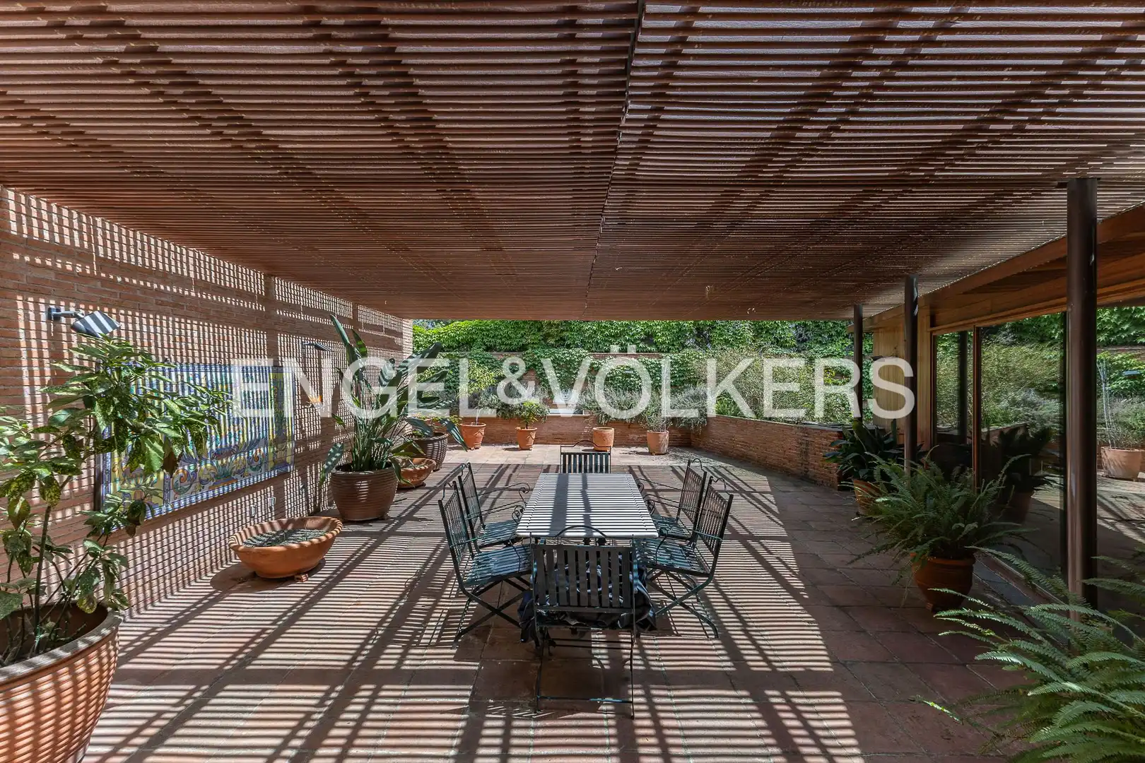 Terraza de Casa o chalet en venta en  Barcelona Capital con Aire acondicionado, Calefacción y Jardín privado