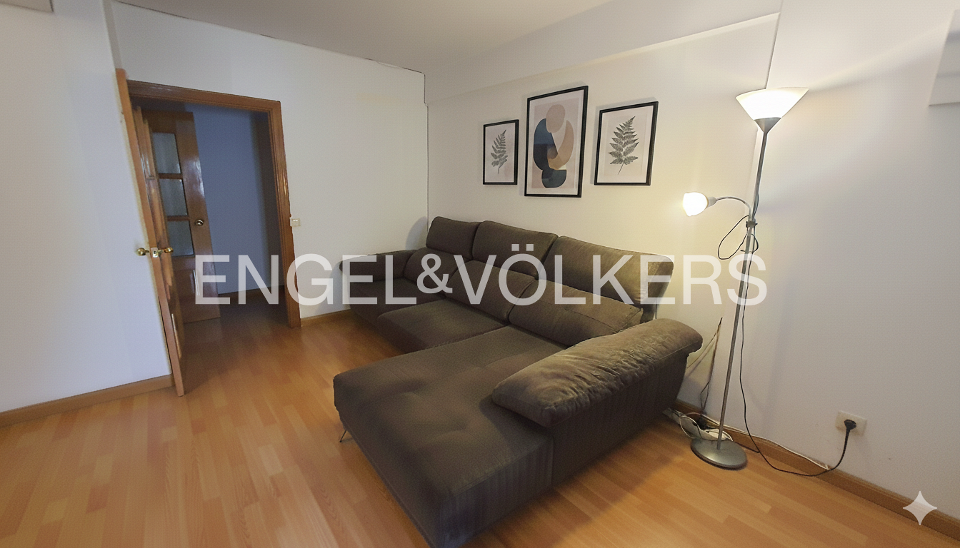 Sala d'estar de Apartament en venda en Móstoles amb Calefacció