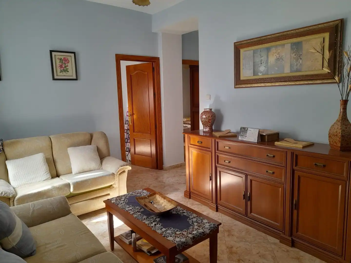 Sala de estar de Casa o chalet en venta en Málaga con Aire acondicionado, Terraza y Trastero