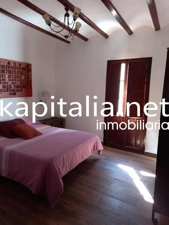 Bedroom of Houses for rent in Navarrés  with Heating and Furnished