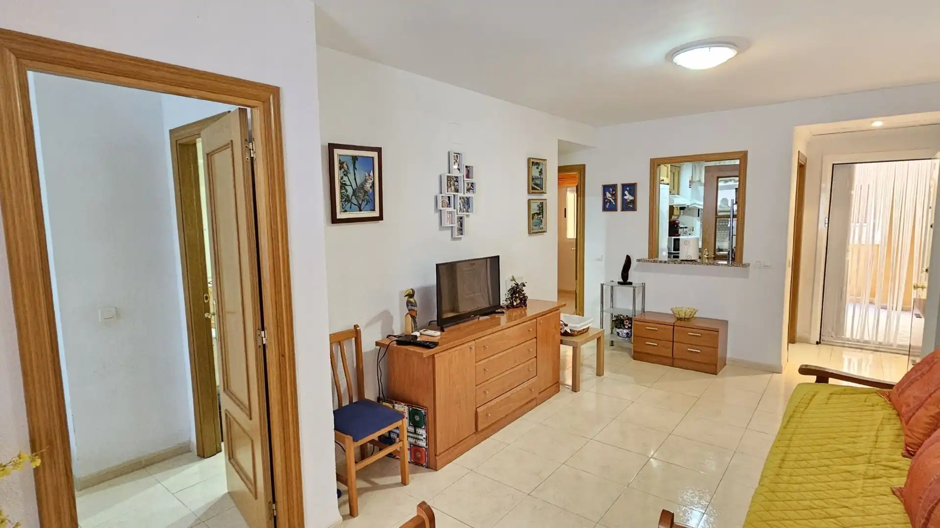 Sala d'estar de Apartament en venda en Oropesa del Mar / Orpesa amb Aire condicionat, Calefacció i Terrassa