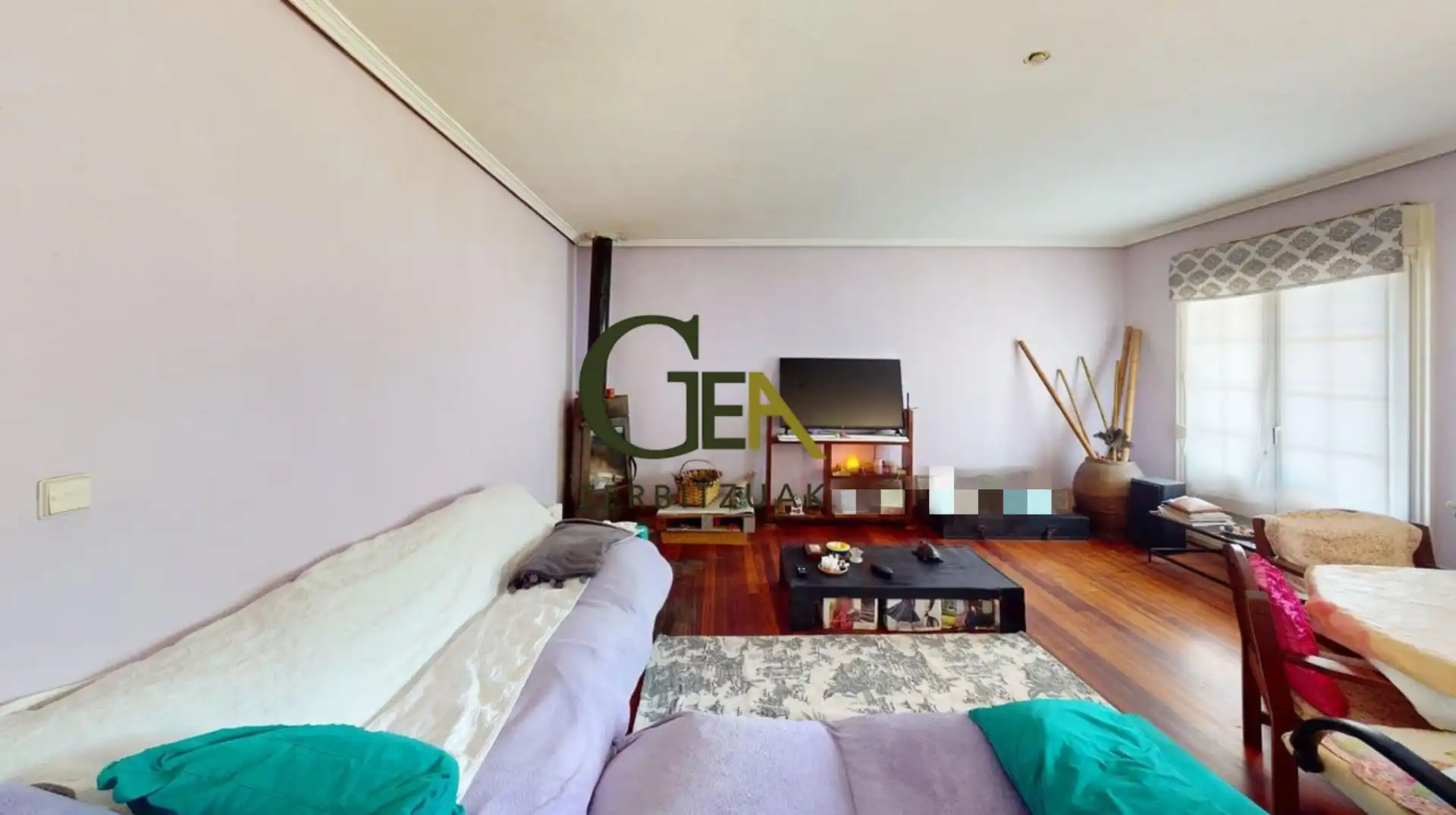 Sala de estar de Casa adosada en venta en Alkiza con Calefacción, Jardín privado y Terraza