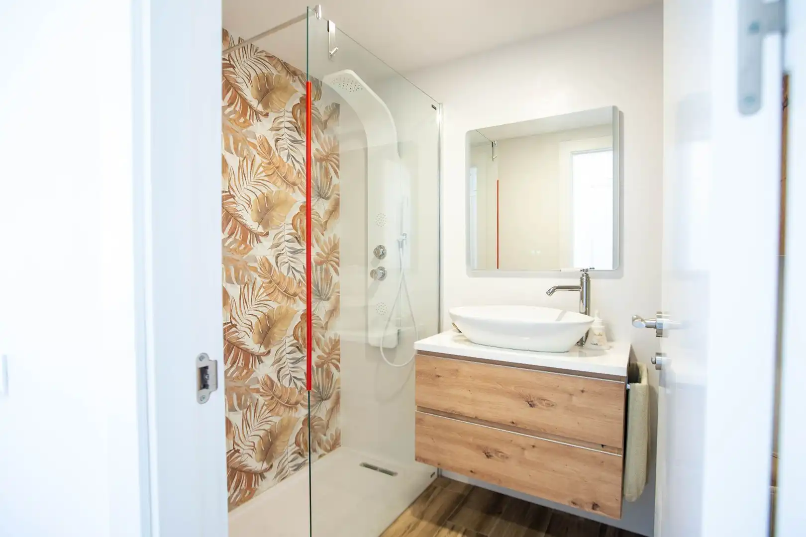 Badezimmer von Wohnung zum Verkauf in Estella / Lizarra mit Heizung, Terrasse und Möbliert