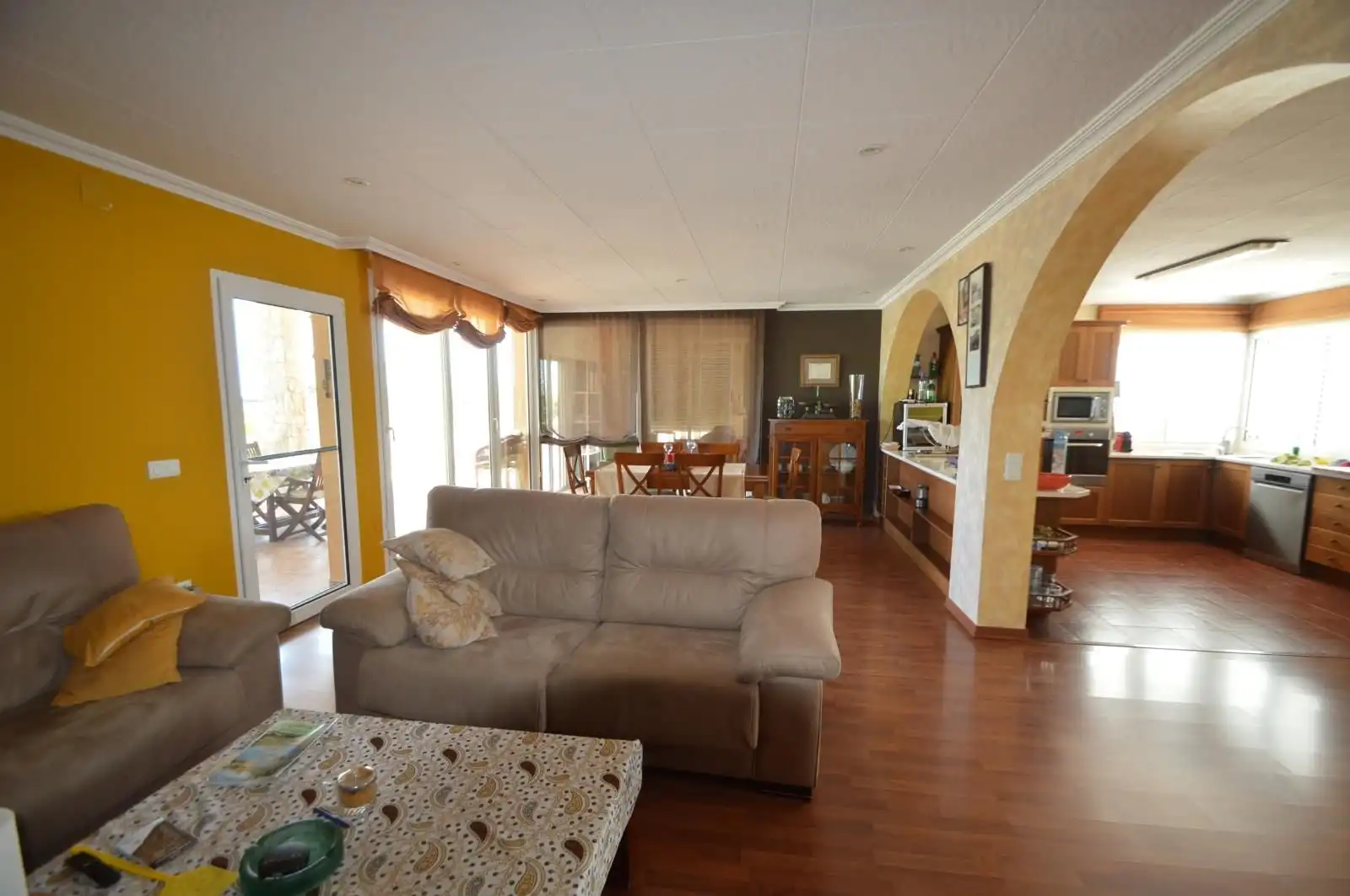 Sala de estar de Casa o chalet en venta en Vinaròs con Aire acondicionado, Jardín privado y Terraza