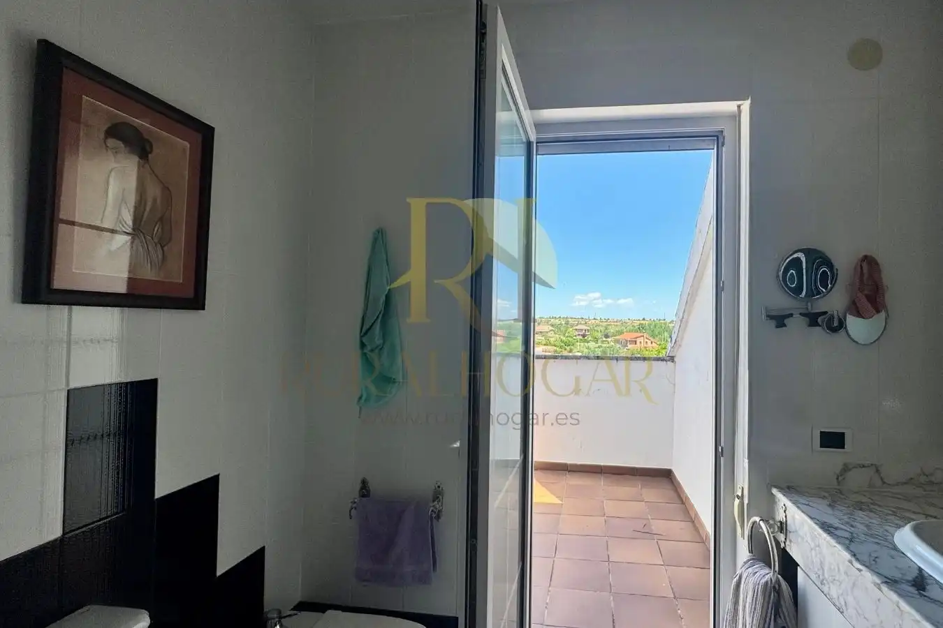 Terraza de Casa o chalet en venta en Santovenia de la Valdoncina con Calefacción, Jardín privado y Parquet