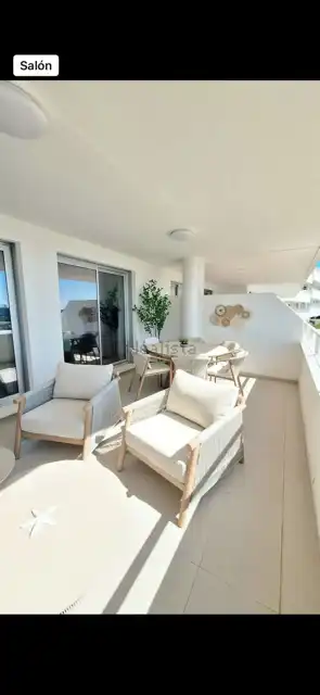Terraza de Piso de alquiler en Estepona con Aire acondicionado, Terraza y Trastero
