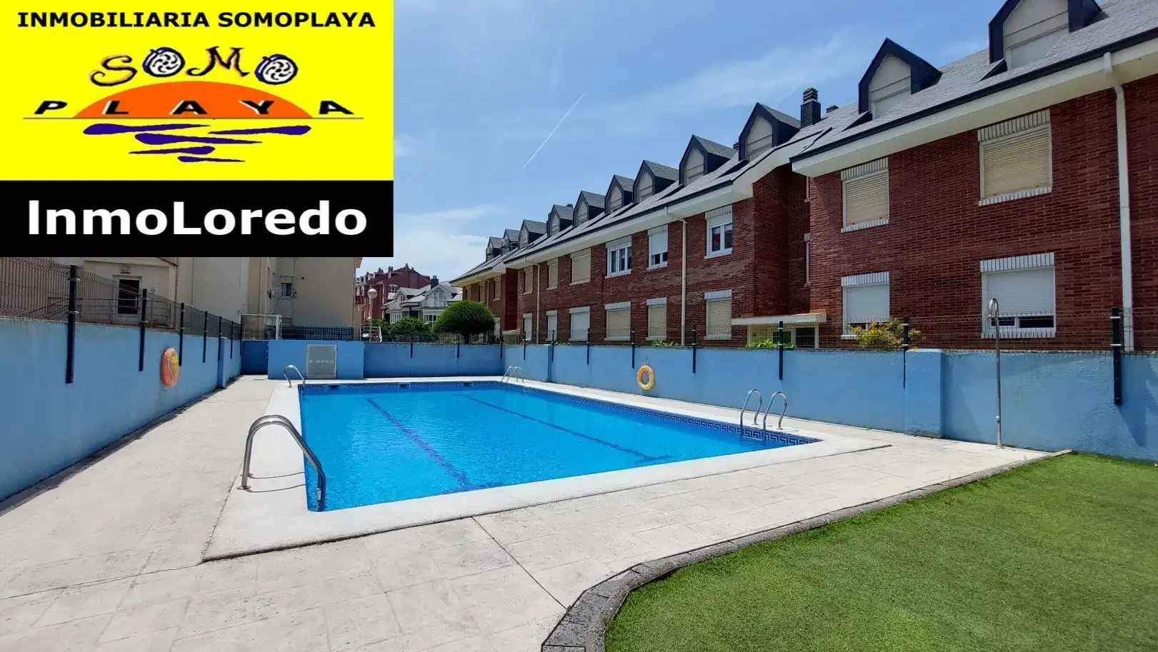 Schwimmbecken von Wohnung zur Miete in Ribamontán al Mar mit Terrasse, Möbliert und Gemeinschaftspool