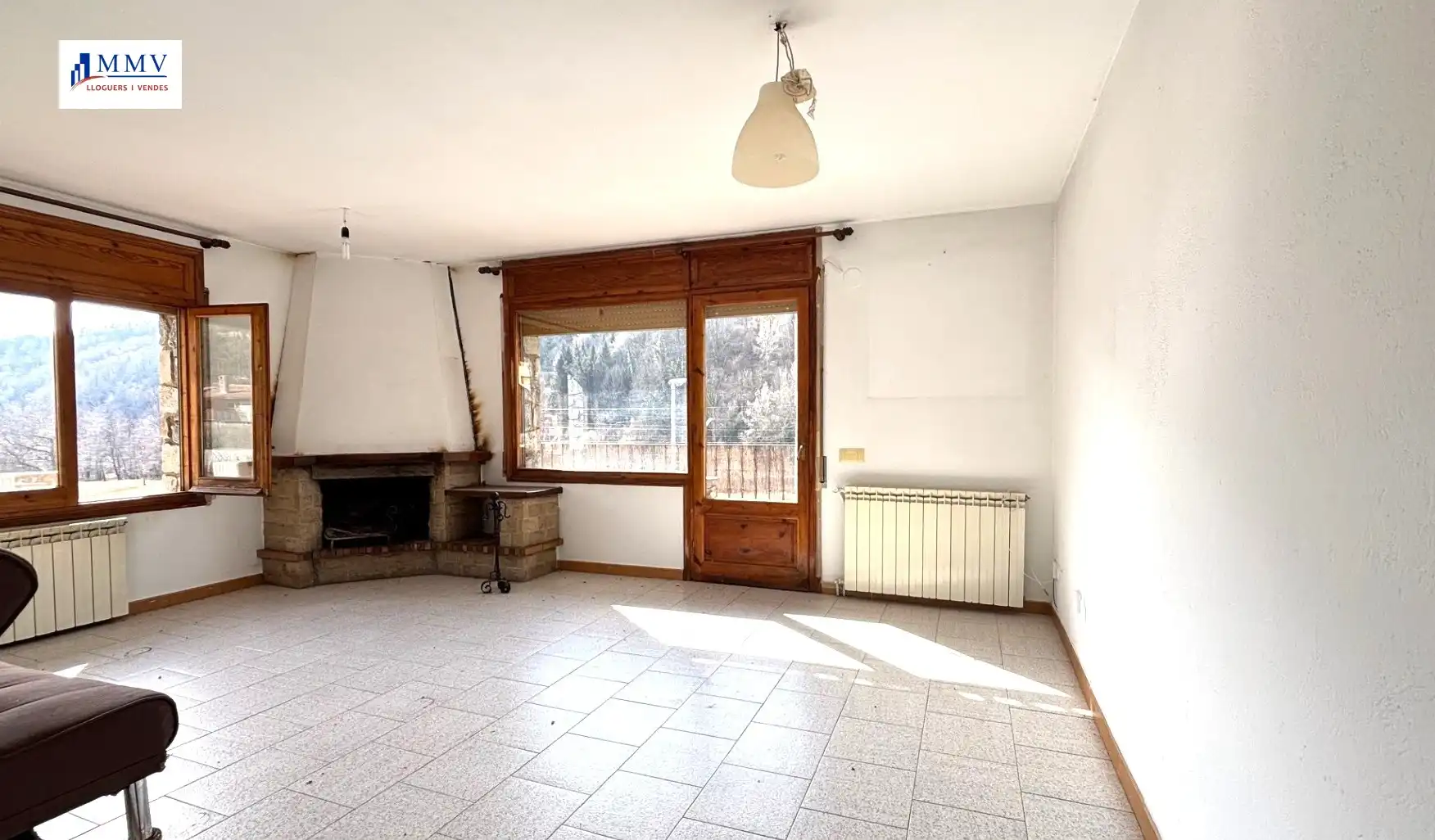 Living room of Houses for sale in Vilallonga de Ter  with Heating, Terrace and Storage room