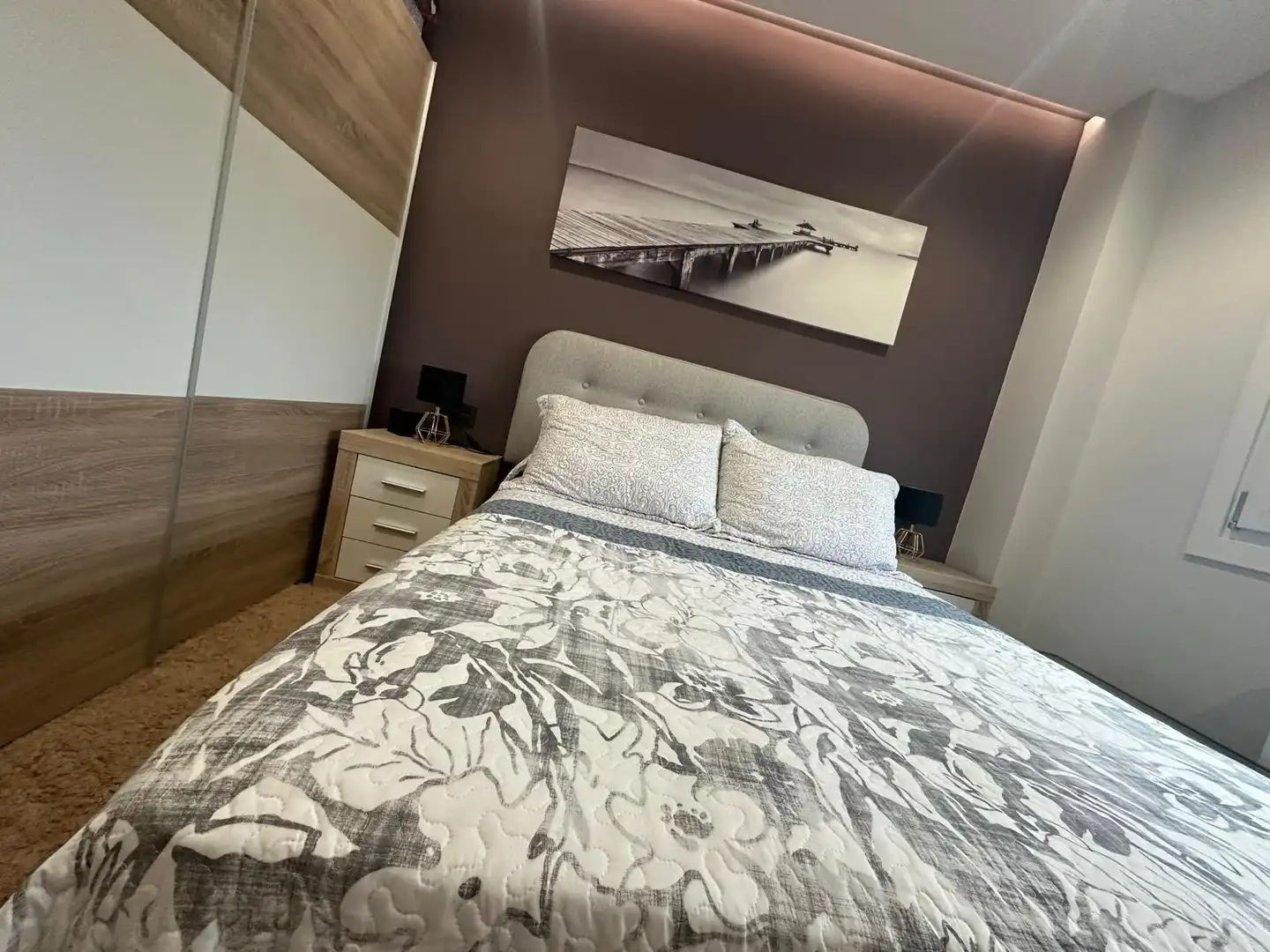Bedroom of Flat for sale in Ourense Capital   with Air Conditioner, Heating and Terrace