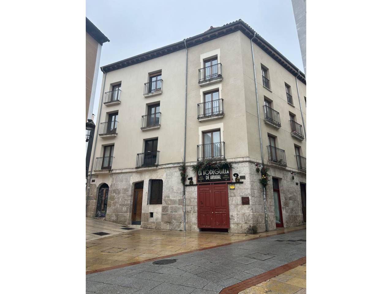 Exterior view of Flat for sale in Burgos Capital  with Parquet flooring and Storage room