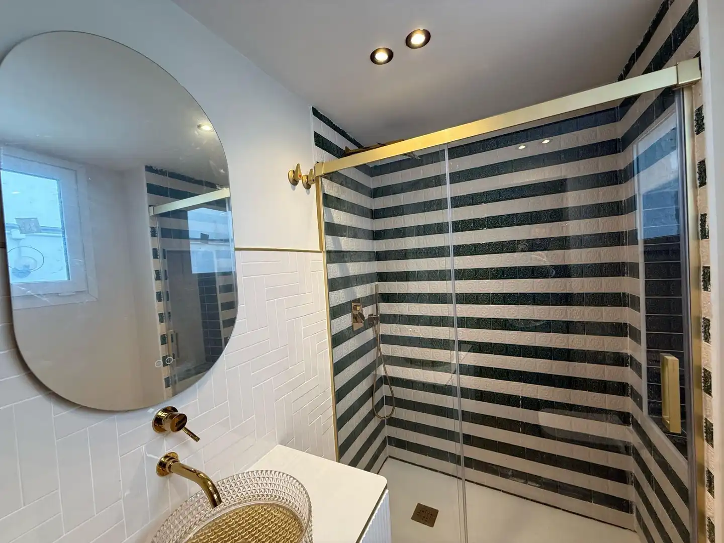Baño de Apartamento de alquiler en Mérida con Aire acondicionado, Terraza y Amueblado