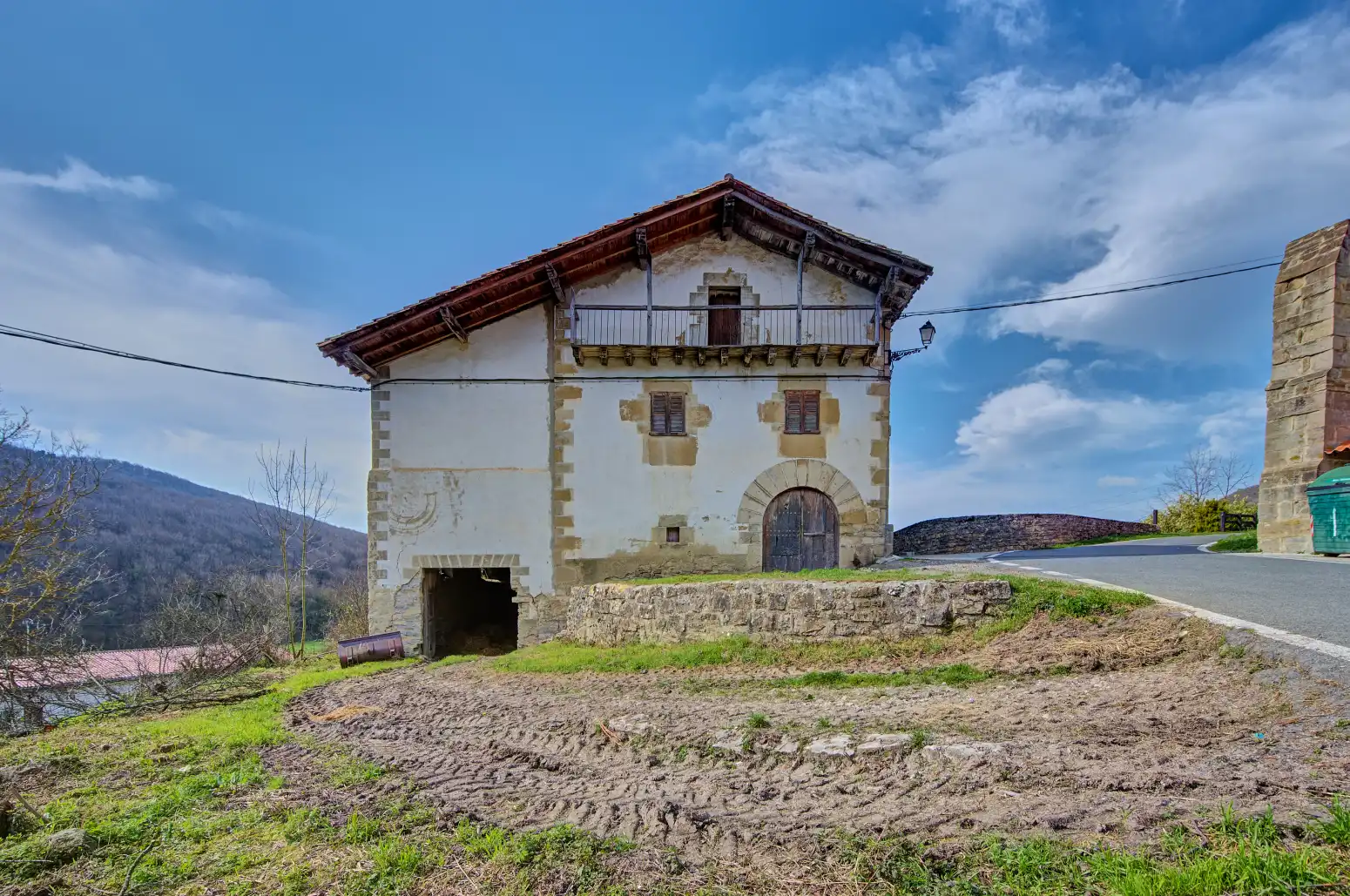 Vista exterior de Casa o chalet en venta en Atetz con Jardín privado