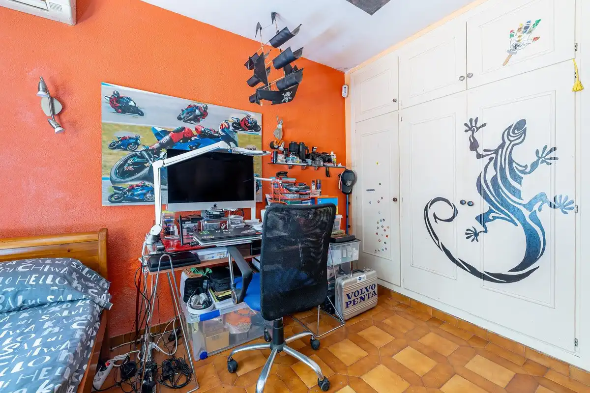 Bedroom of Houses for sale in Benalmádena  with Air Conditioner, Private garden and Terrace