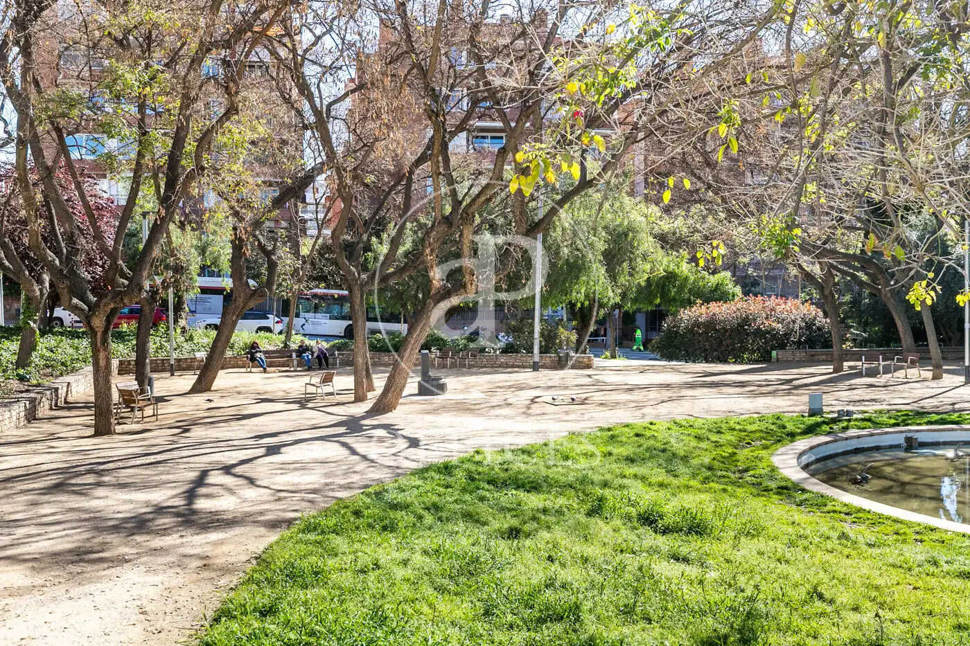 Garten von Büro zum Verkauf in Barcelona mit Klimaanlage