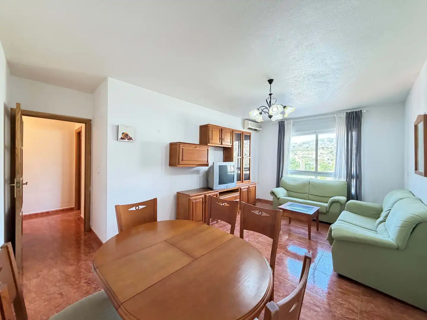 Wohnzimmer von Wohnung zum Verkauf in Abarán mit Klimaanlage und Terrasse