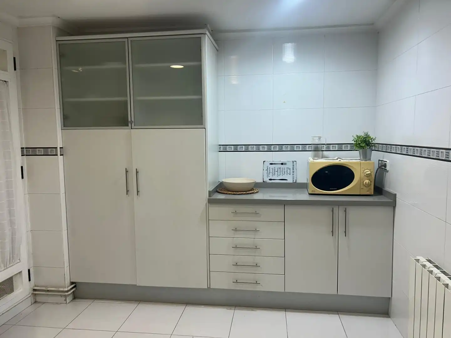 Cocina de Piso en venta en La Pobla de Farnals con Calefacción, Terraza y Amueblado