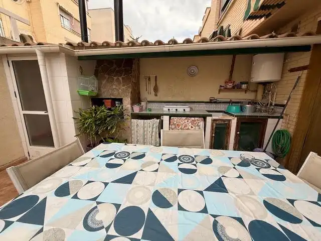 Terrassa de Dúplex en venda en Murcia amb Aire condicionat, Calefacció i Jardí privat